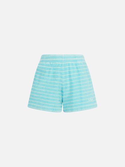 Woman terry pull up shorts Cate