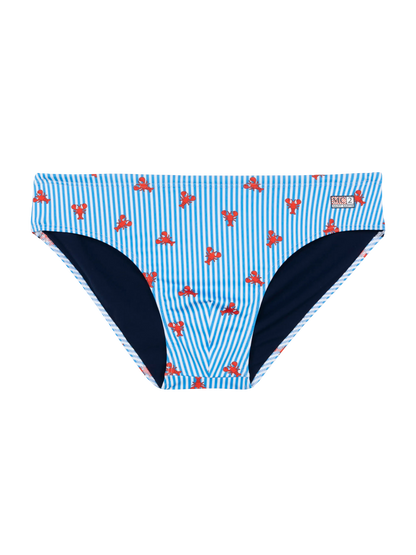 Swim briefs Cayo with lobster print
