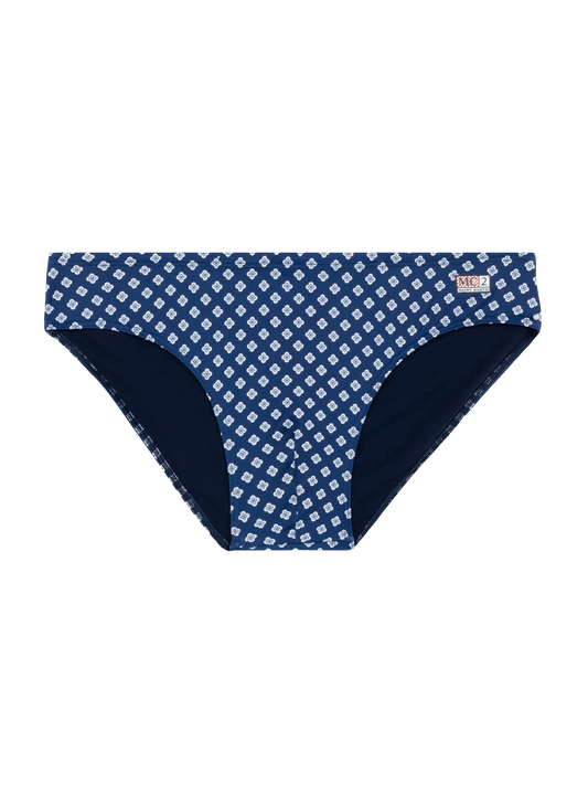 Swim briefs Cayo with tie print