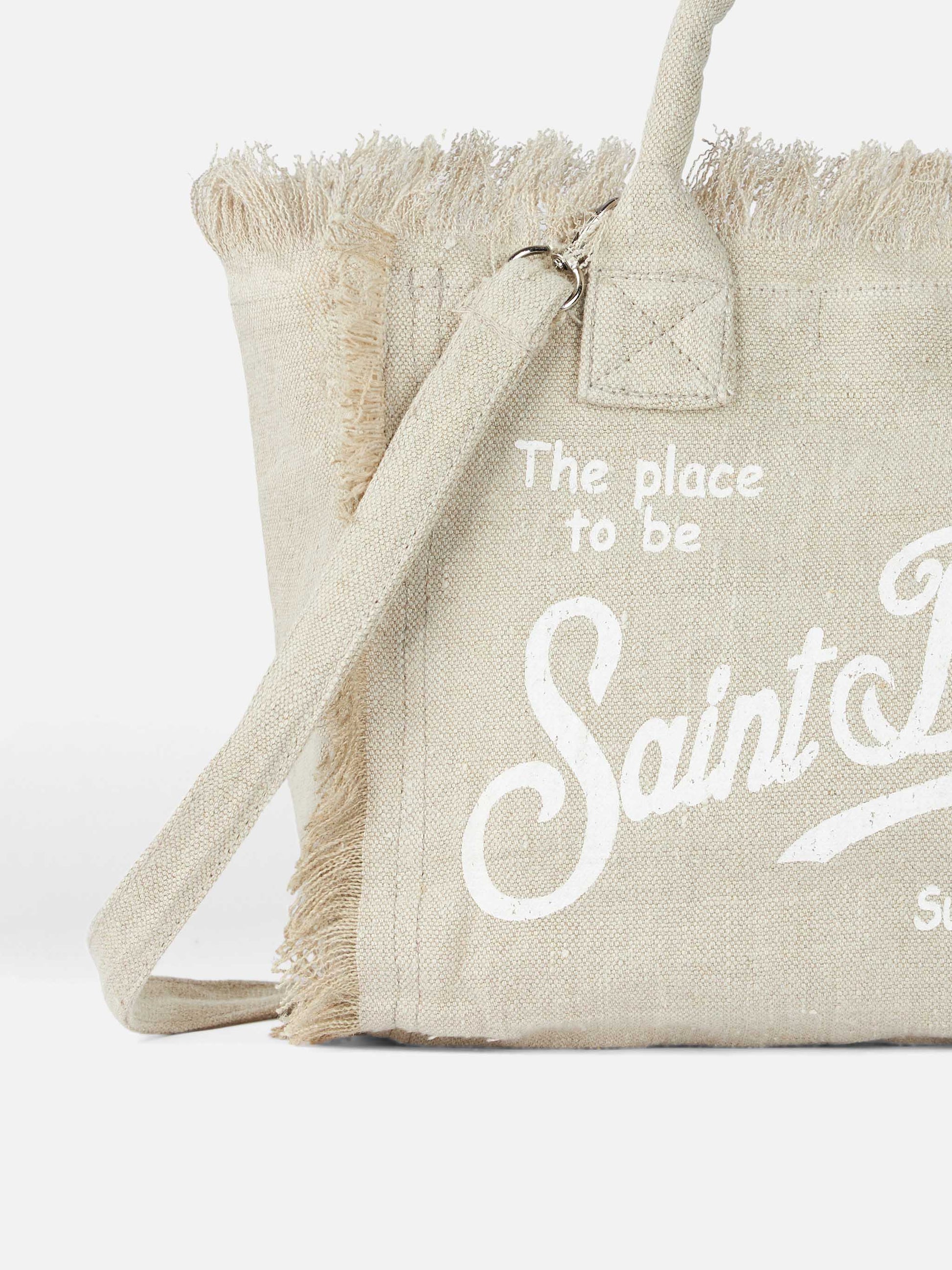 Colette linen beige handbag - MC2 Saint Barth