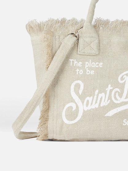 Colette linen beige handbag - MC2 Saint Barth