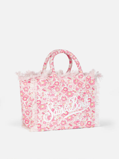 Betsy Cotton canvas Colette Liberty handbag |MADE WITH LIBERTY FABRIC - MC2 Saint Barth