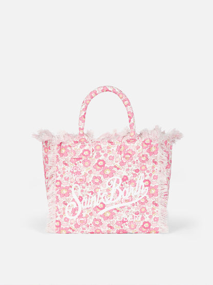Betsy Cotton canvas Colette Liberty handbag |MADE WITH LIBERTY FABRIC - MC2 Saint Barth