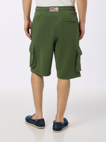 Man military green cargo short pants Cargy