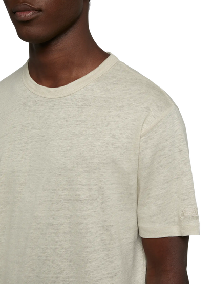 Off-white linen jersey t-shirt Ecstasea
