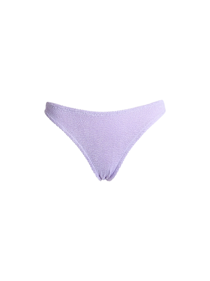 Woman lilac classic crinkle swim briefs Elise