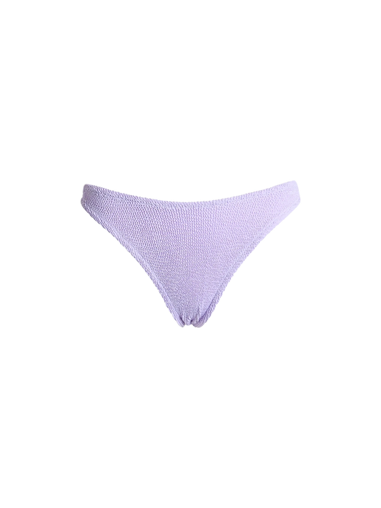 Woman lilac classic crinkle swim briefs Elise