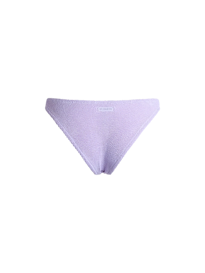 Woman lilac classic crinkle swim briefs Elise