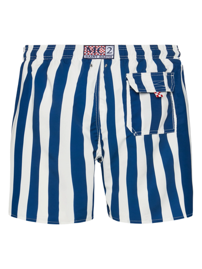 Mid-length Gustavia swim-shorts with Sapore di Mare embroidery | SAPORE DI MARE SPECIAL EDITION