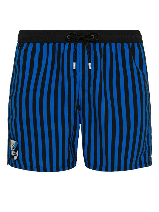 Mid-length Gustavia swim-shorts with Inter print | INTER FC SPECIAL EDITION
