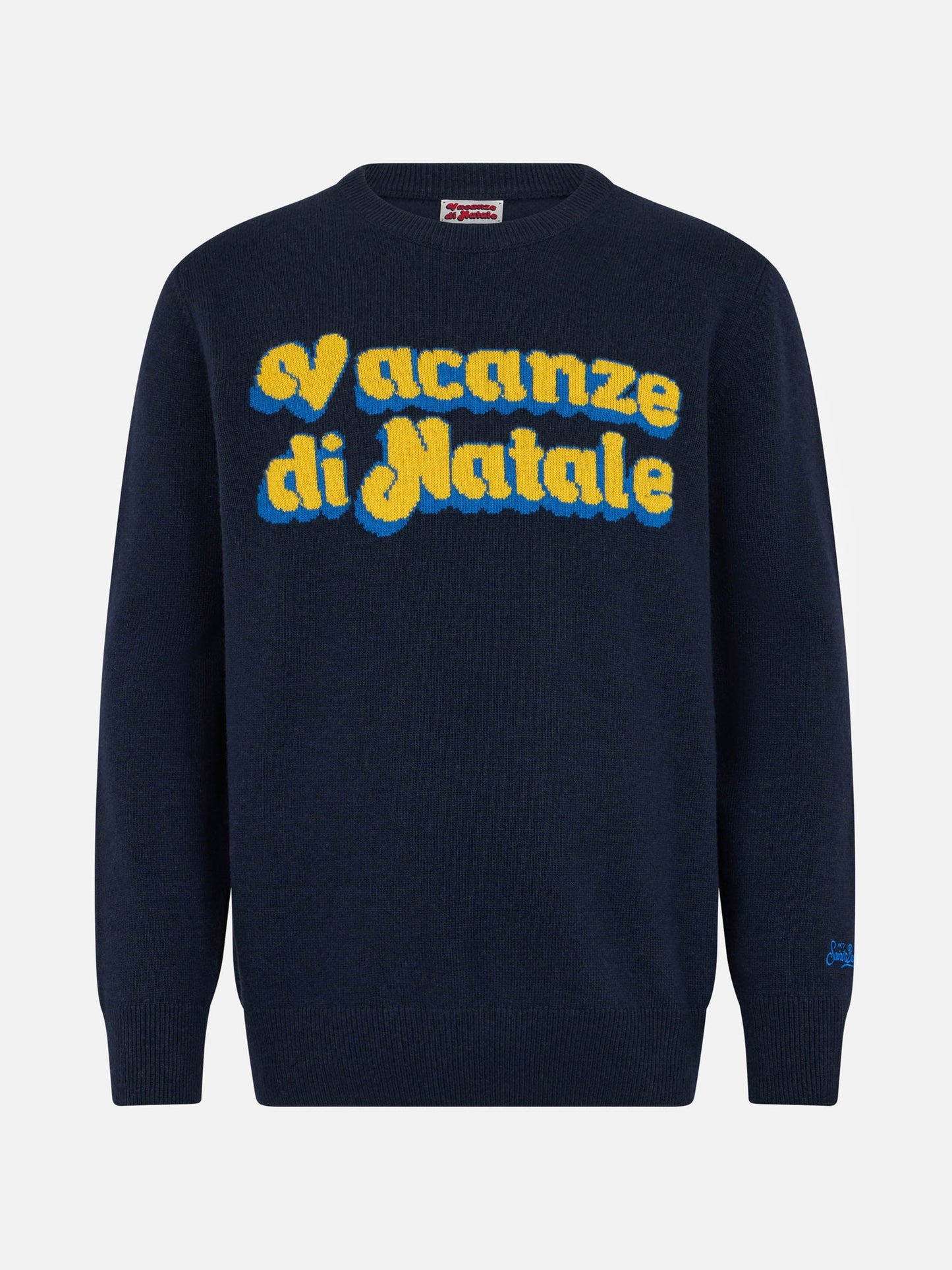 Man sweater Heron with Vacanze di Natale  jacquard | VACANZE DI NATALE SPECIAL EDITION
