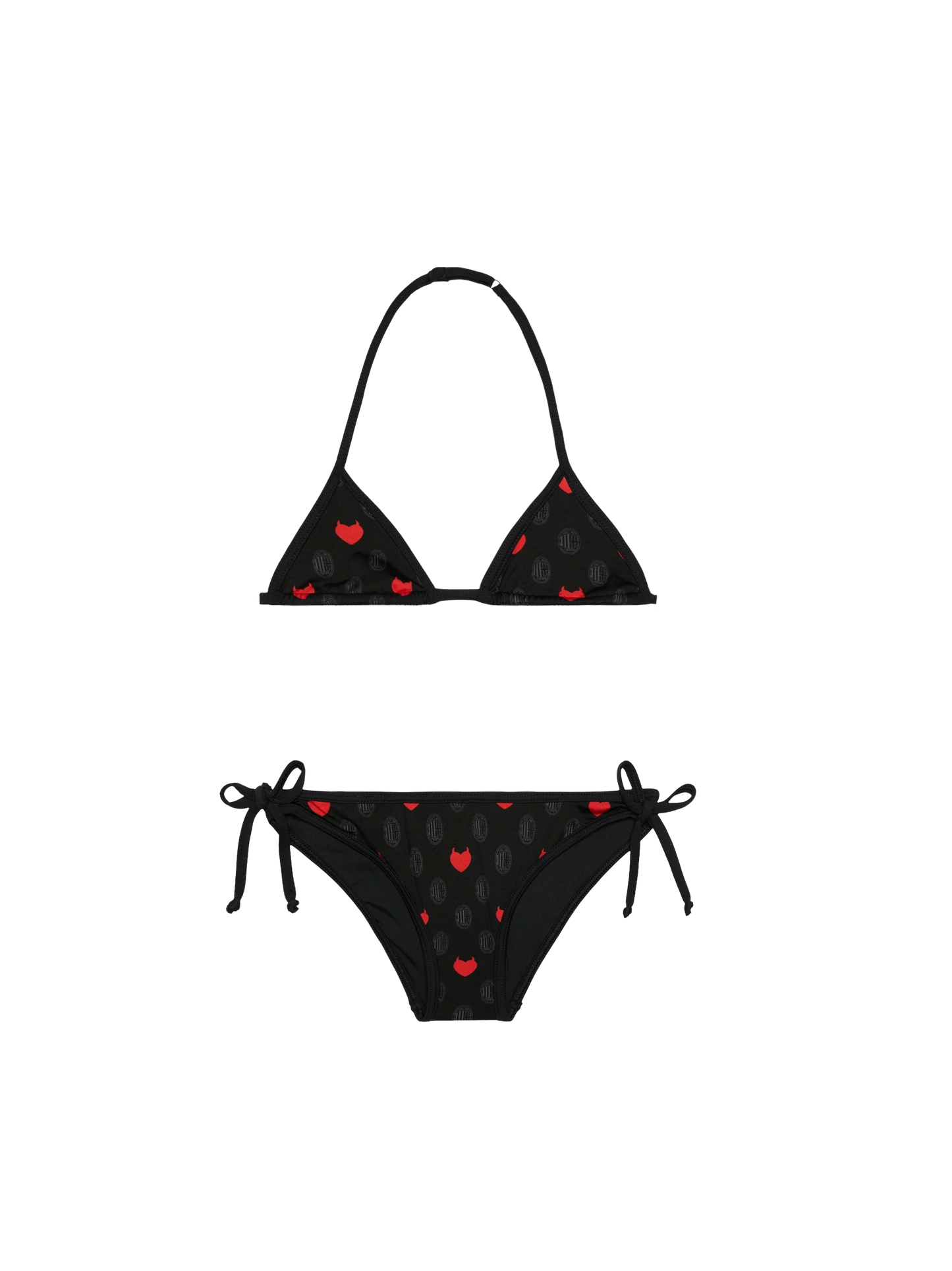 Triangle bikini Holly String with Milan print | AC MILAN SPECIAL EDITION