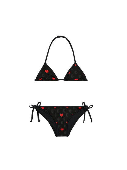 Triangle bikini Holly String with Milan print | AC MILAN SPECIAL EDITION