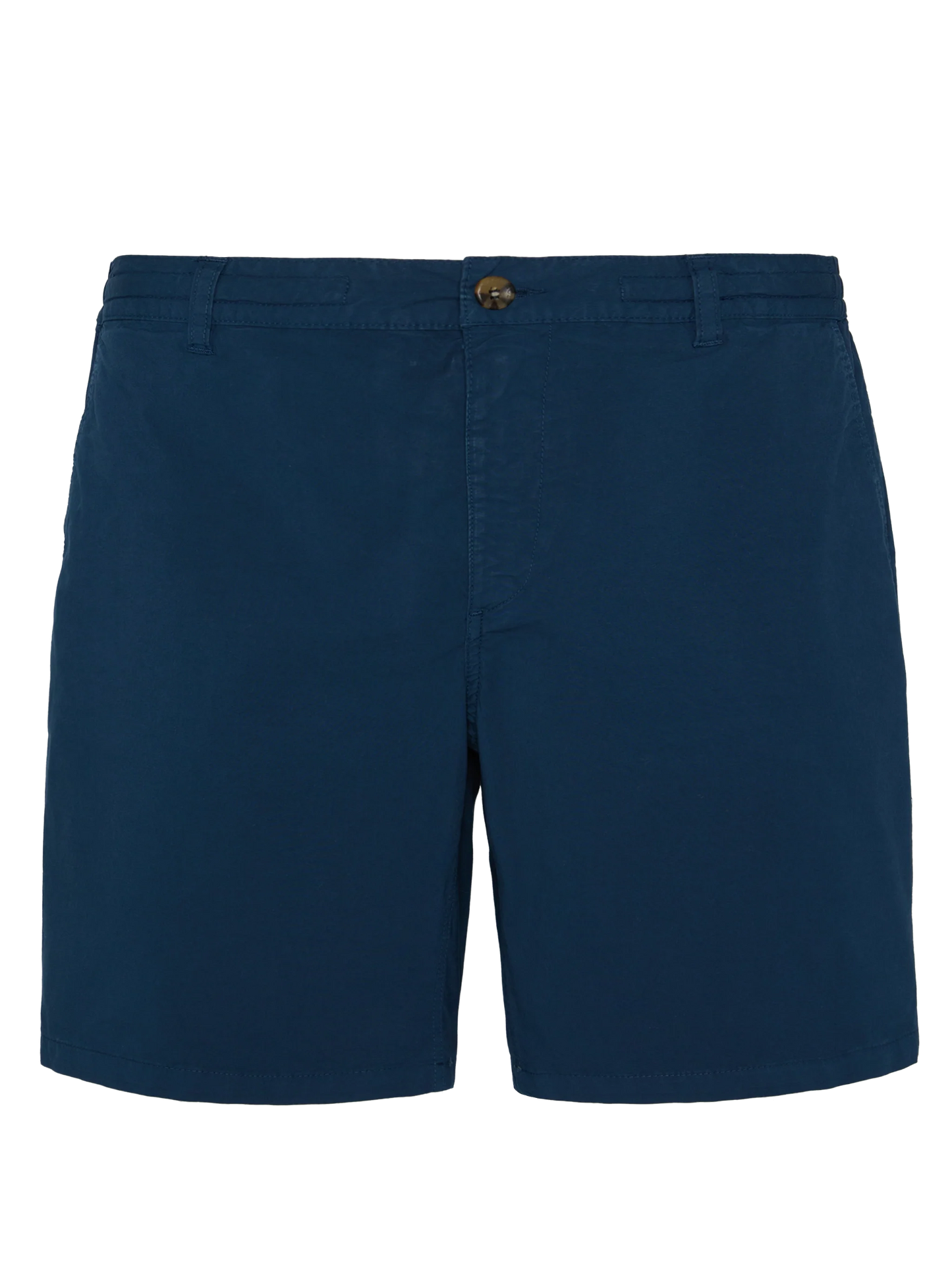 Navy blue cotton bermuda shorts Ischia