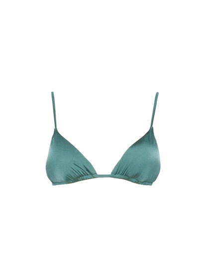 Sage green triangle top