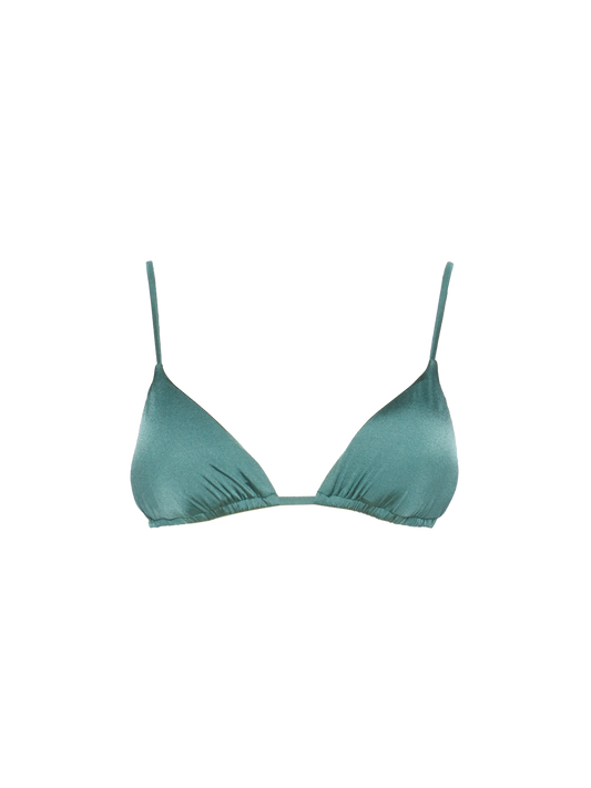 Sage green triangle top