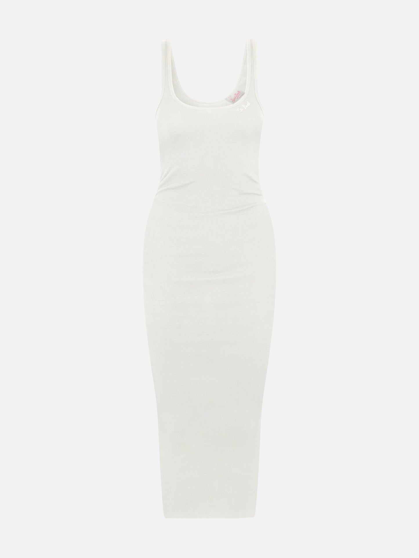 Woman ribbed cotton jersey tank dress Jennifer