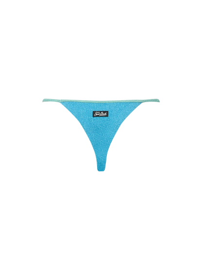 Woman lurex cheeky swim briefs Jodene