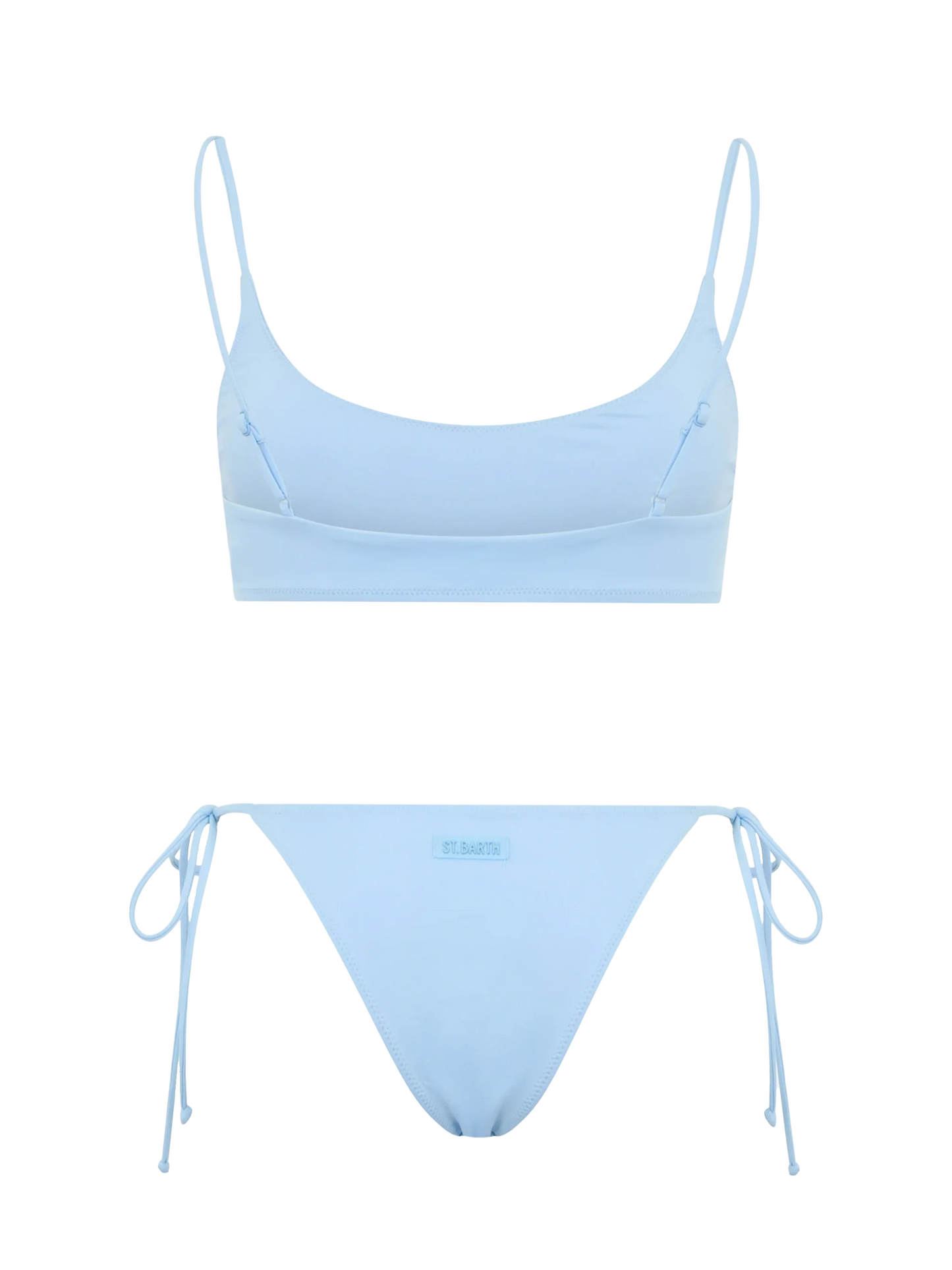 Woman light blue bralette bikini Judy Naomi