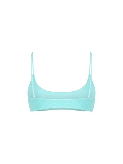 Woman terry bralette beach top Judy