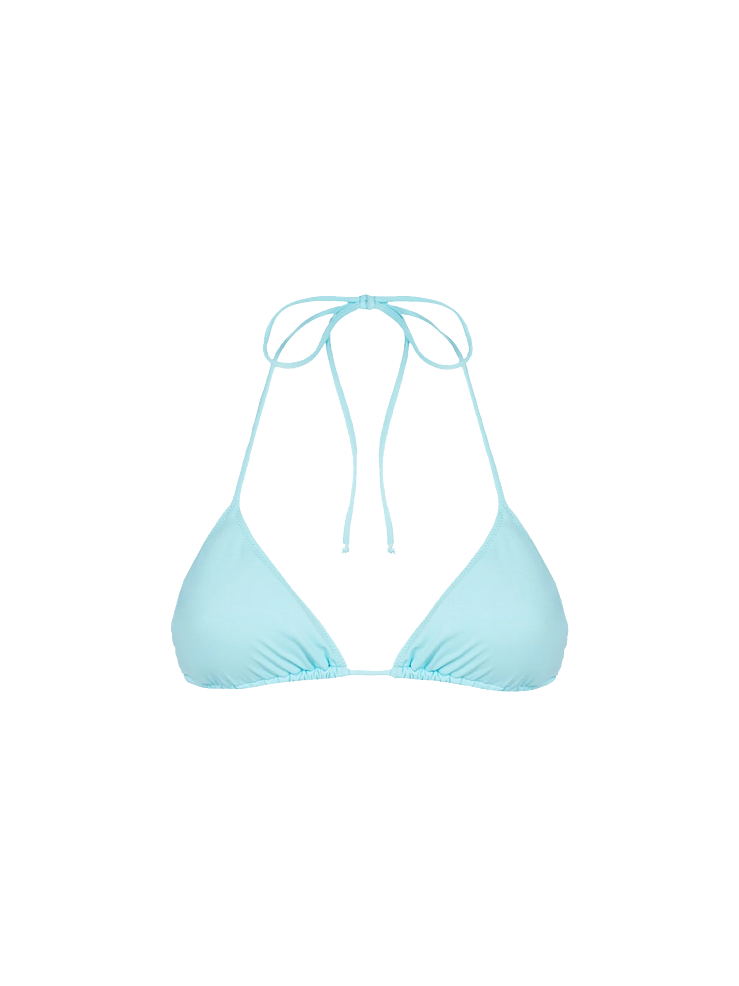Woman water green triangle top swimsuit Leah
