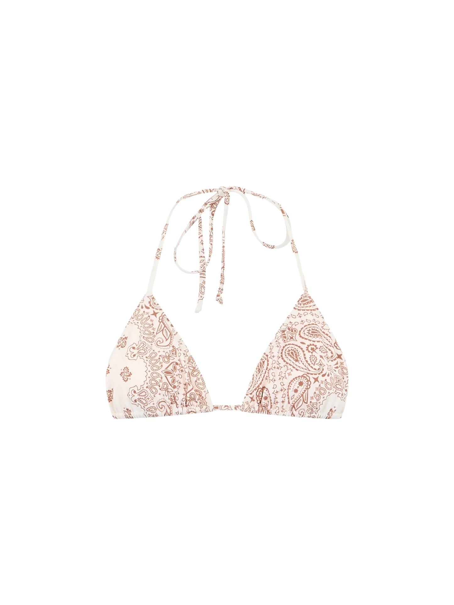 Woman bandanna triangle top swimsuit Leah