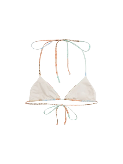Woman bandanna triangle top swimsuit Leah