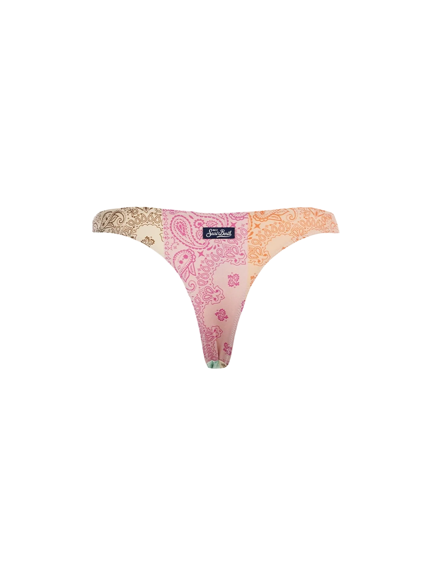 Woman bandanna cheeky swim briefs Naomi