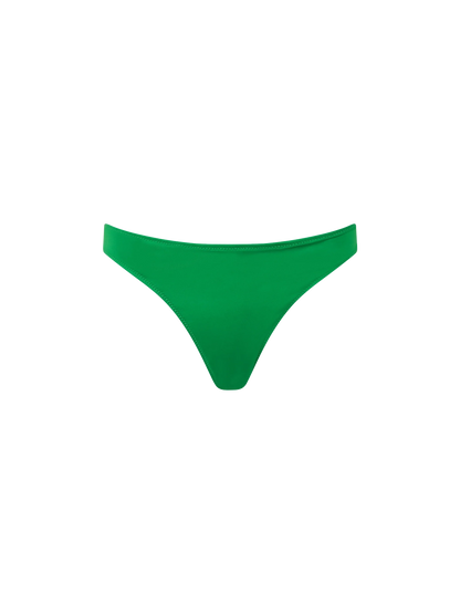 Woman green classic swim briefs Lido