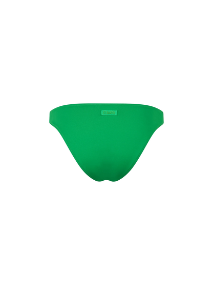 Woman green classic swim briefs Lido