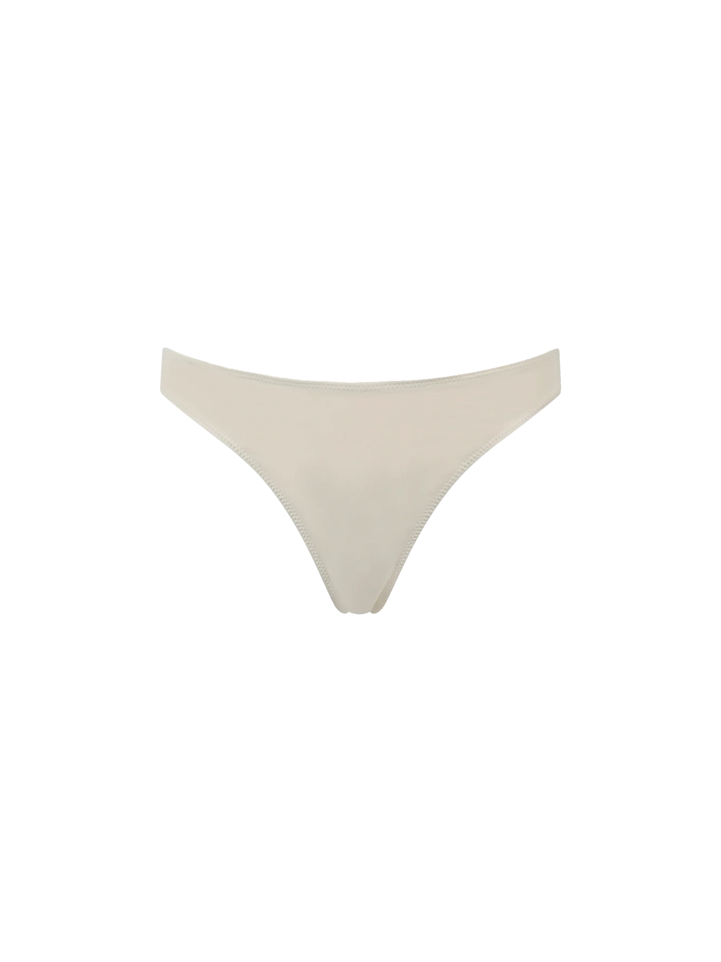 Woman cream classic swim briefs Lido
