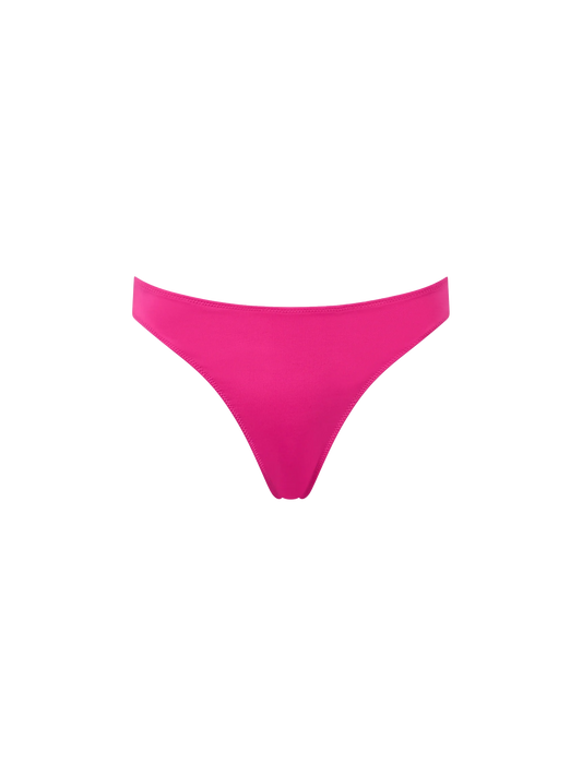 Woman fuchsia classic swim briefs Lido