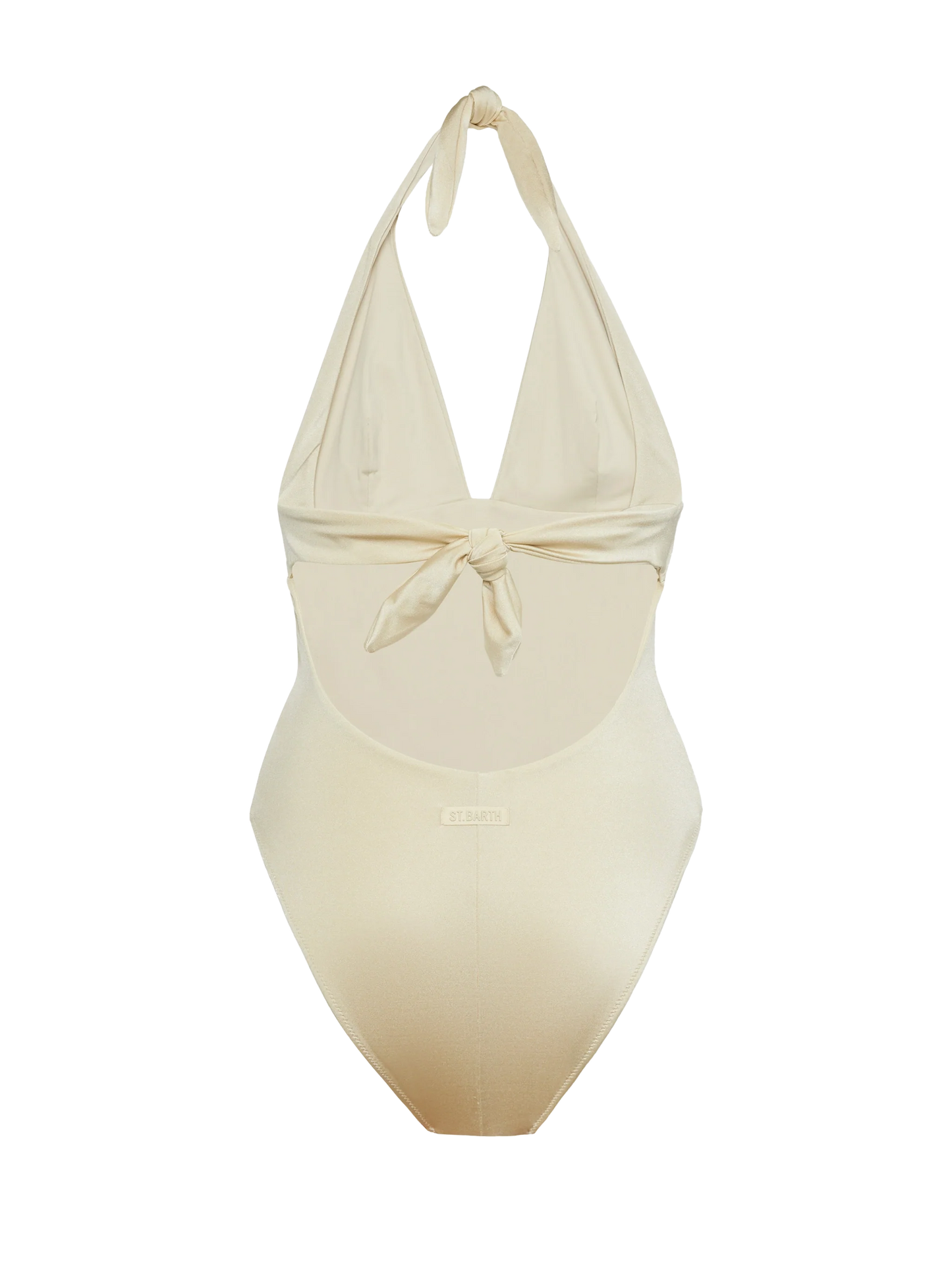 Marylin shimmer gold one-piece swimsuit
