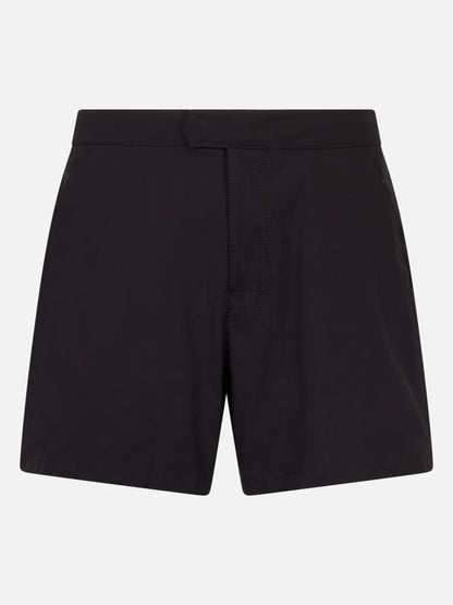 Man short-length black swim shorts Master