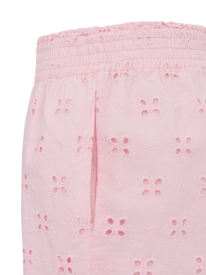Meave Jr Sangallo cotton pull-up shorts
