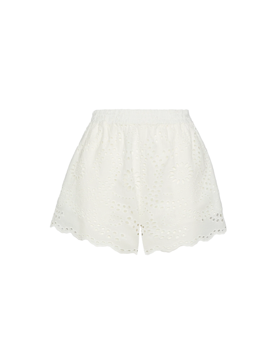 Meave Sangallo cotton pull up shorts