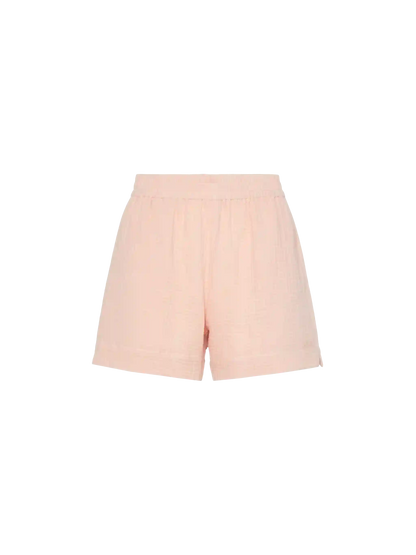 Meave cotton muslin pull up shorts