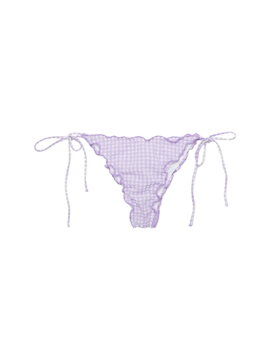 Miami seersucker cheeky swim briefs
