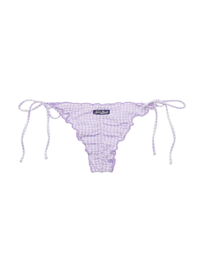 Miami seersucker cheeky swim briefs