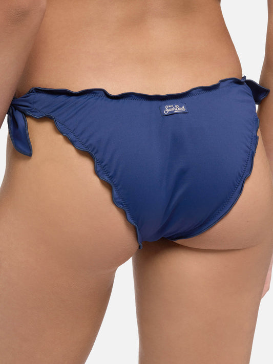 Moon navy blue classic swim briefs