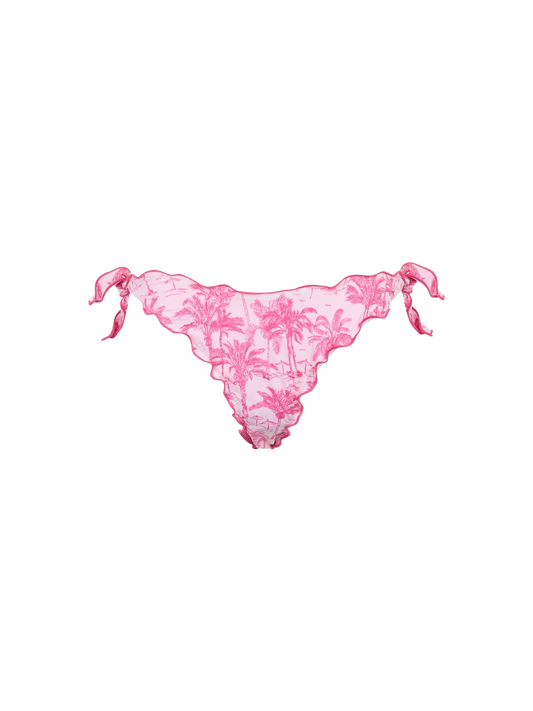 Woman Toile de Jouy classic swim briefs Moon