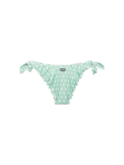 Moon classic swim briefs with floral print