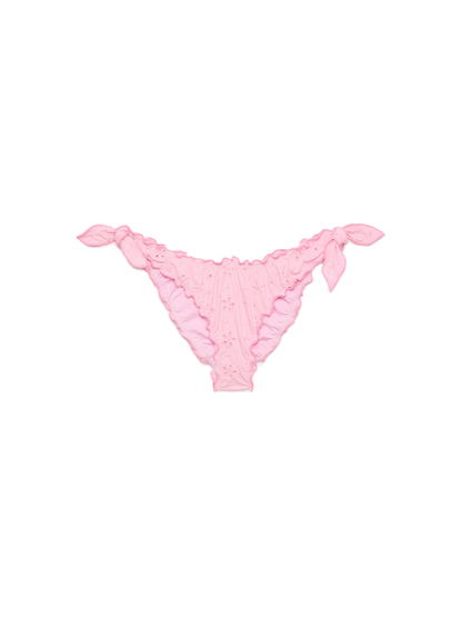 Moon pink Sangallo lace classic swim briefs