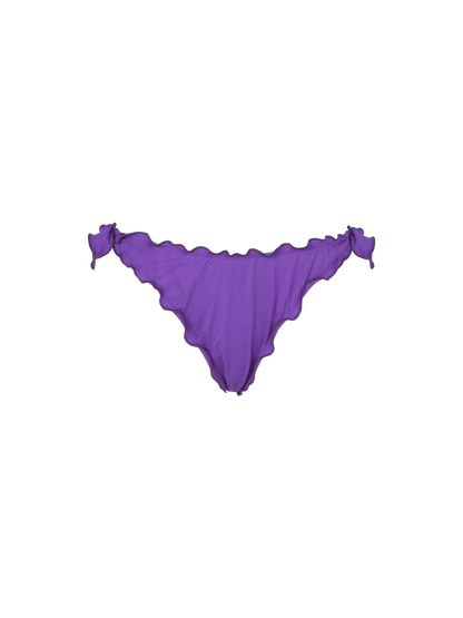 Woman purple classic swim briefs Moon