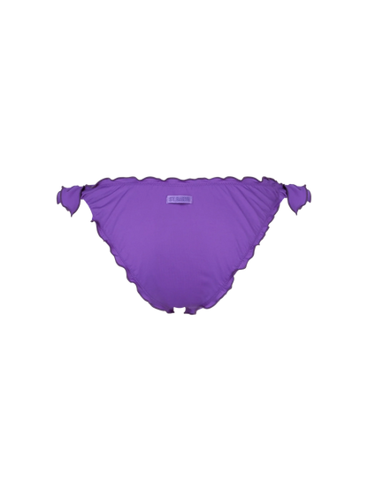 Woman purple classic swim briefs Moon