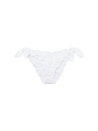 Moon white Sangallo lace classic swim briefs