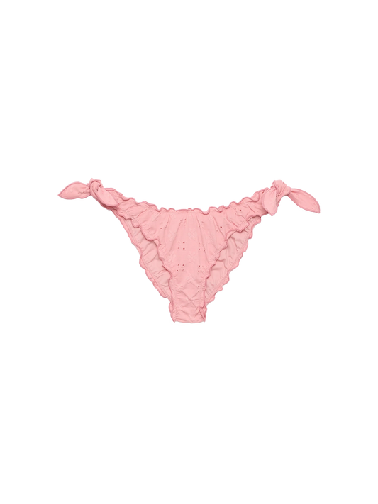 Moon pink Sangallo lace classic swim briefs