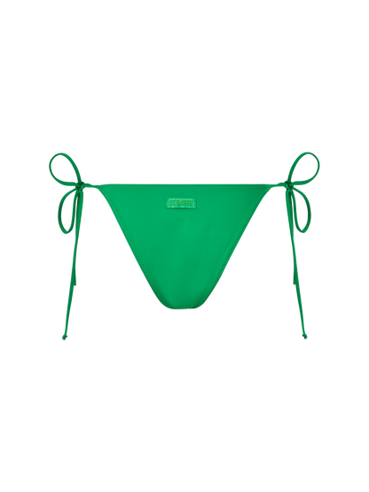 Woman green classic swim briefs Marielle