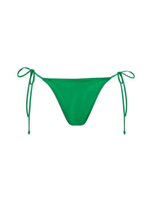 Woman green classic swim briefs Marielle