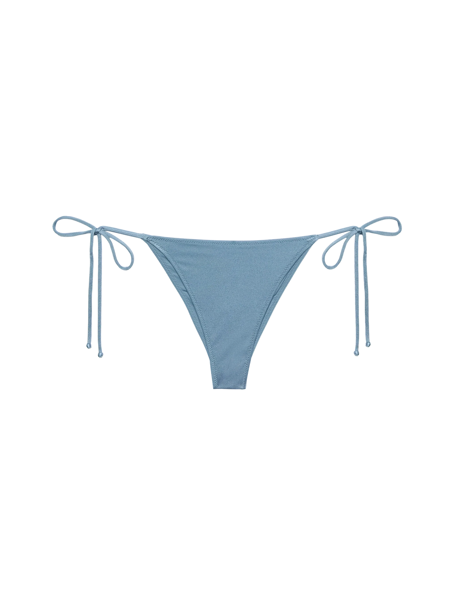 Marielle avio blue classic swim briefs with rhinestone embellishment